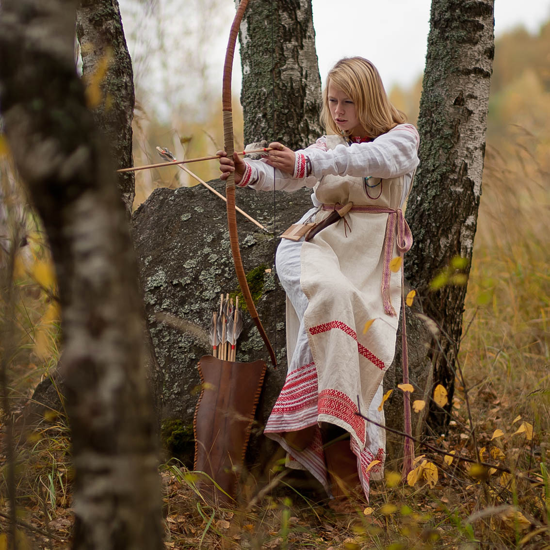 Sexy photo Girls in Slavic costumes in Bremen